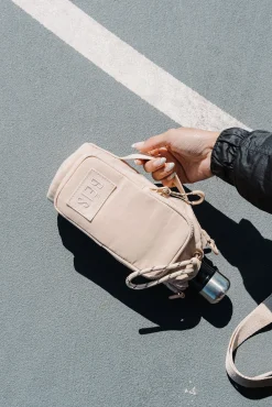 The Water Bottle Sling In Beige