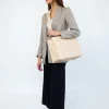 The Work Tote In Beige