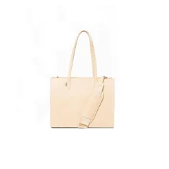 The Work Tote In Beige